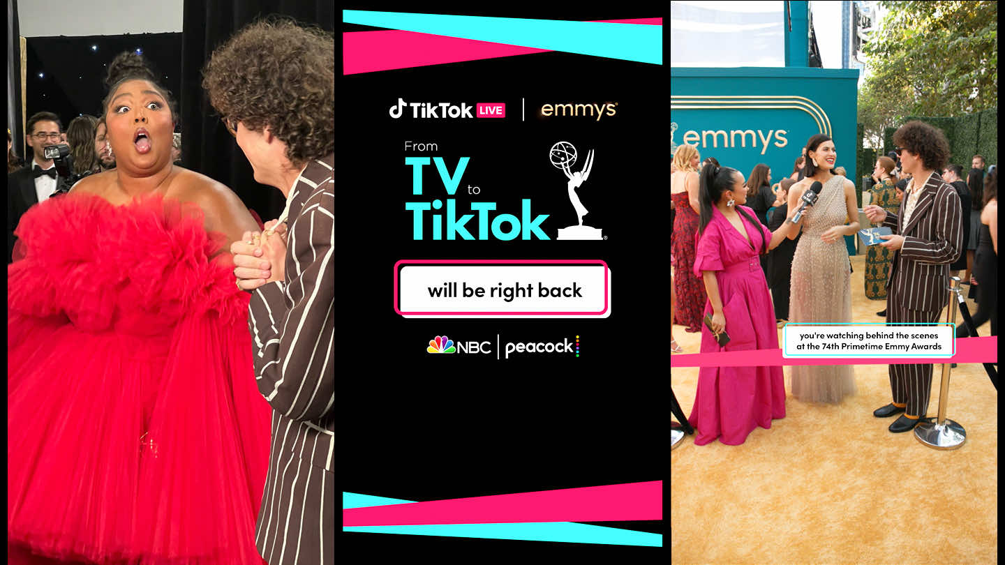 TikTok LIVE at the Emmys